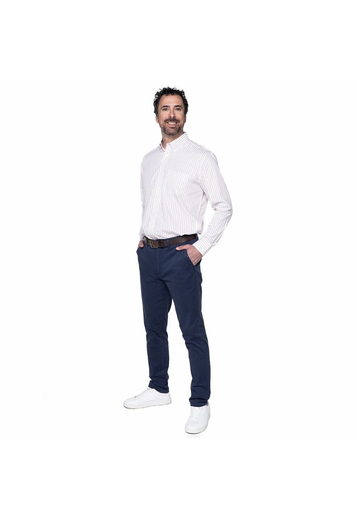 Camisa Listada Premium Manga Larga-3