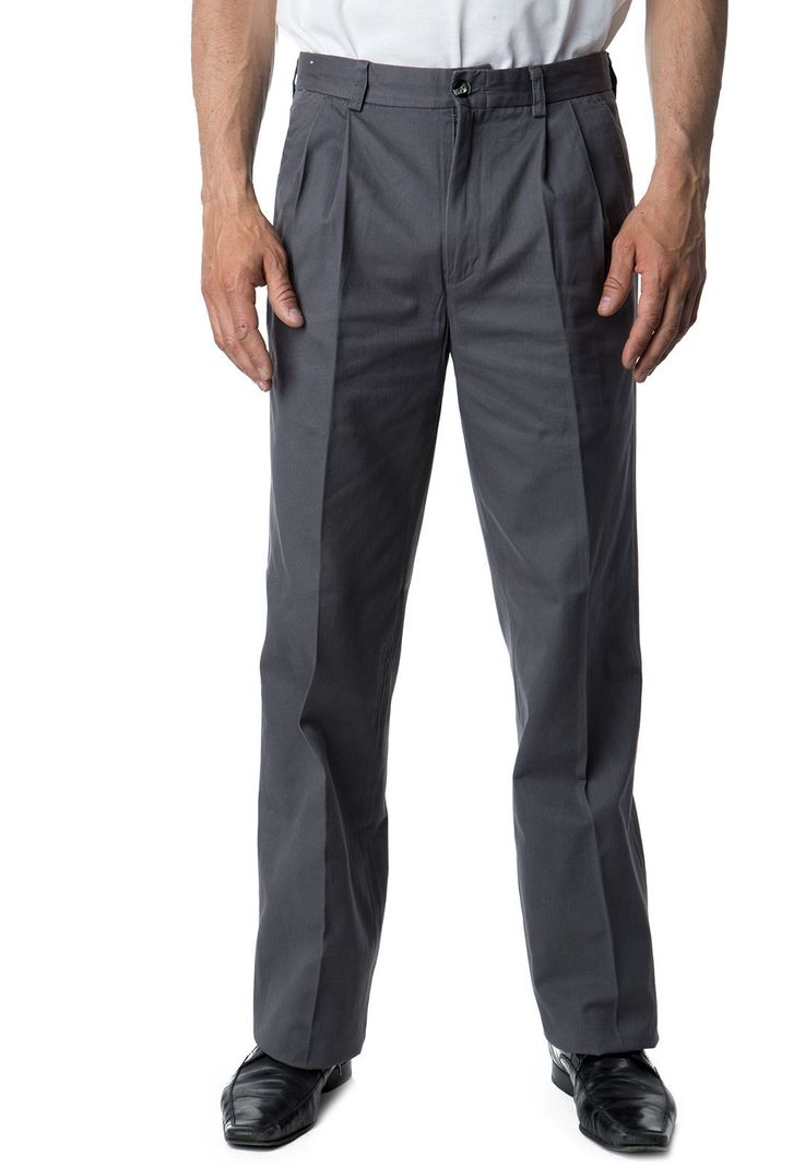 Pantalón Gabardina Pinzado-0
