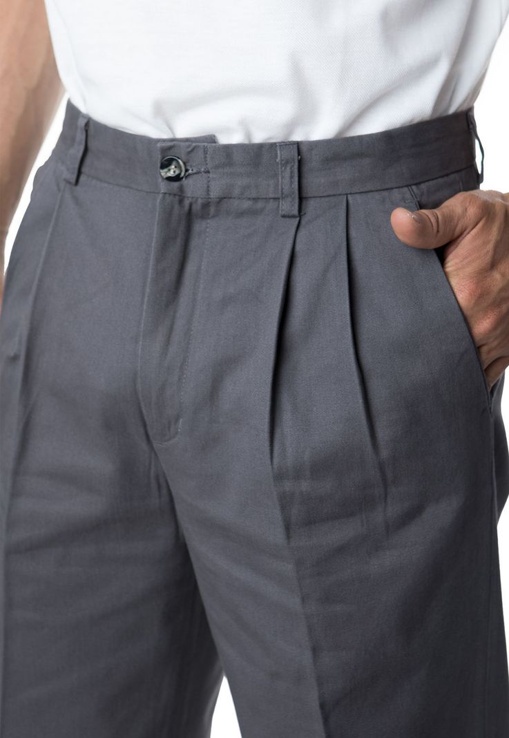 Pantalón Gabardina Pinzado-2