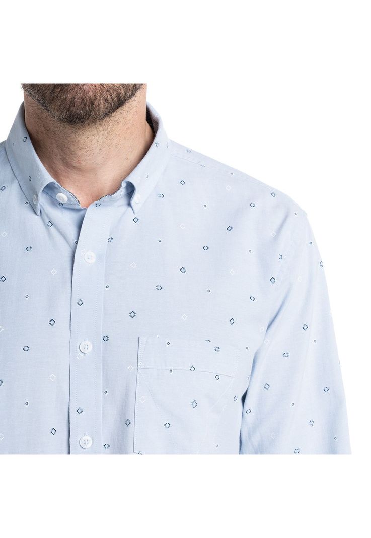 CAMISA OXFORD ESTAMPADA-2
