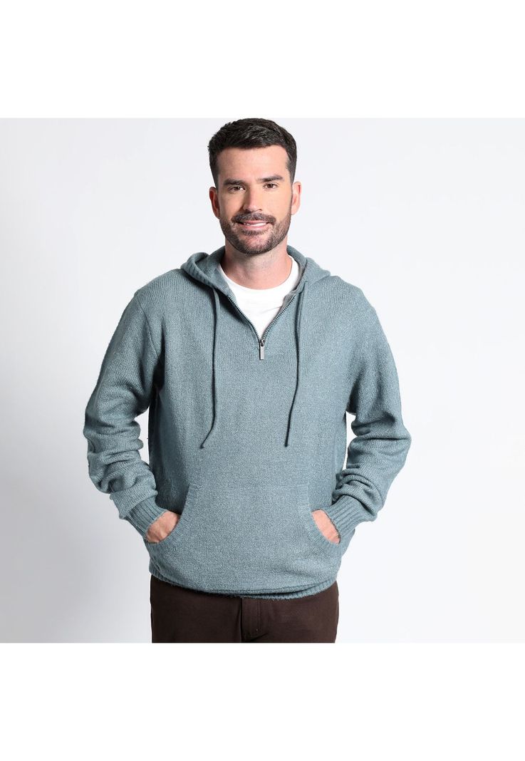 Sweater Half Zipper-0