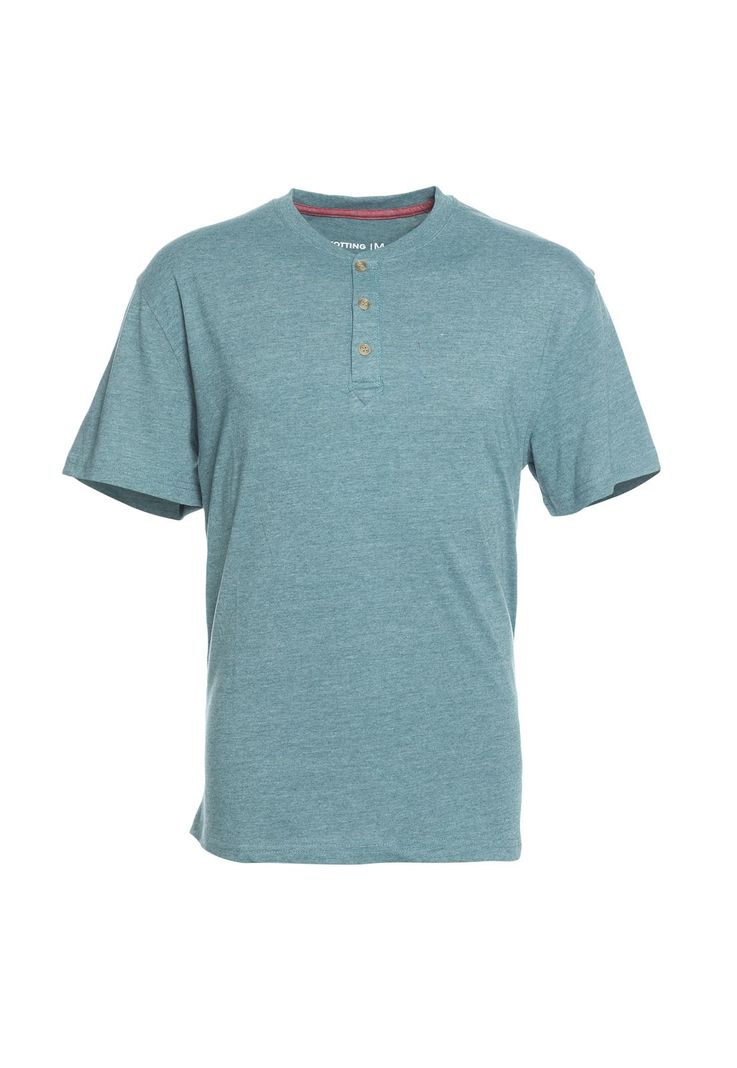 Polera Manga Corta Jersey Botónes Verde petróleo-0