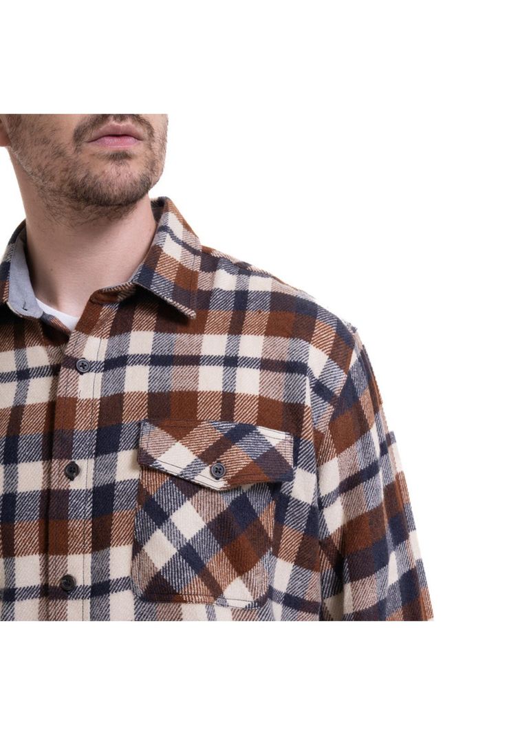 Camisa Leñadora Pizarra-3