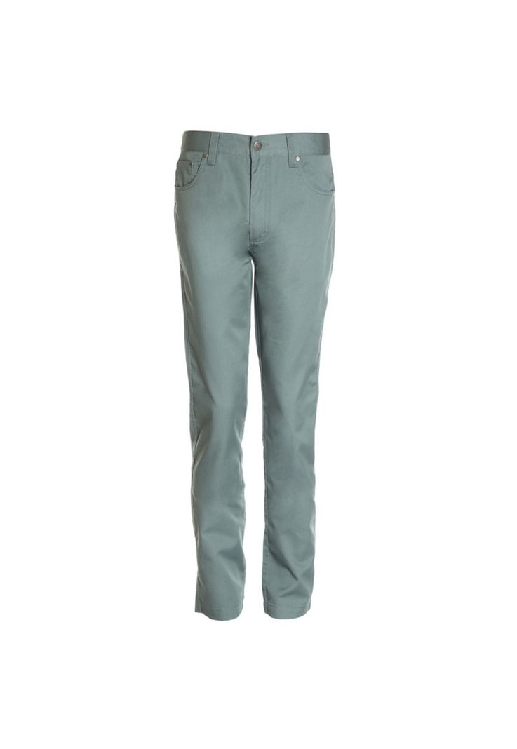 Pantalon 5 Bolsillos Tc Twill Verde Musgo-3