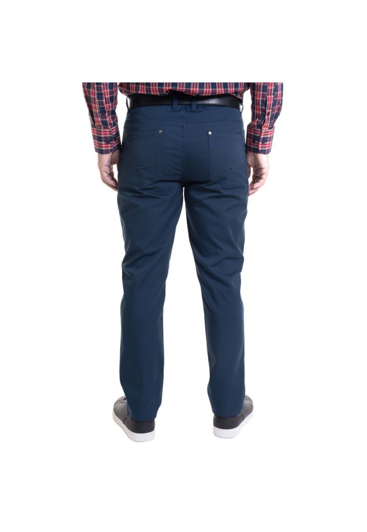 Pantalón 5 Bolsillos Azul Marino-1