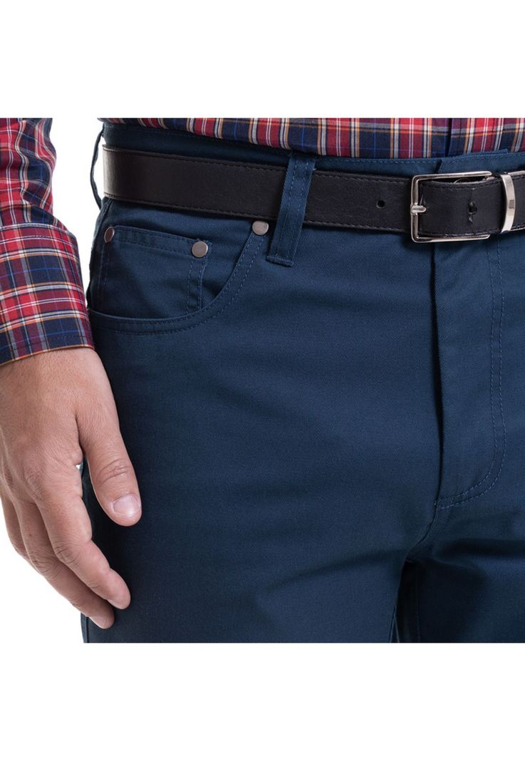 Pantalón 5 Bolsillos Azul Marino-3