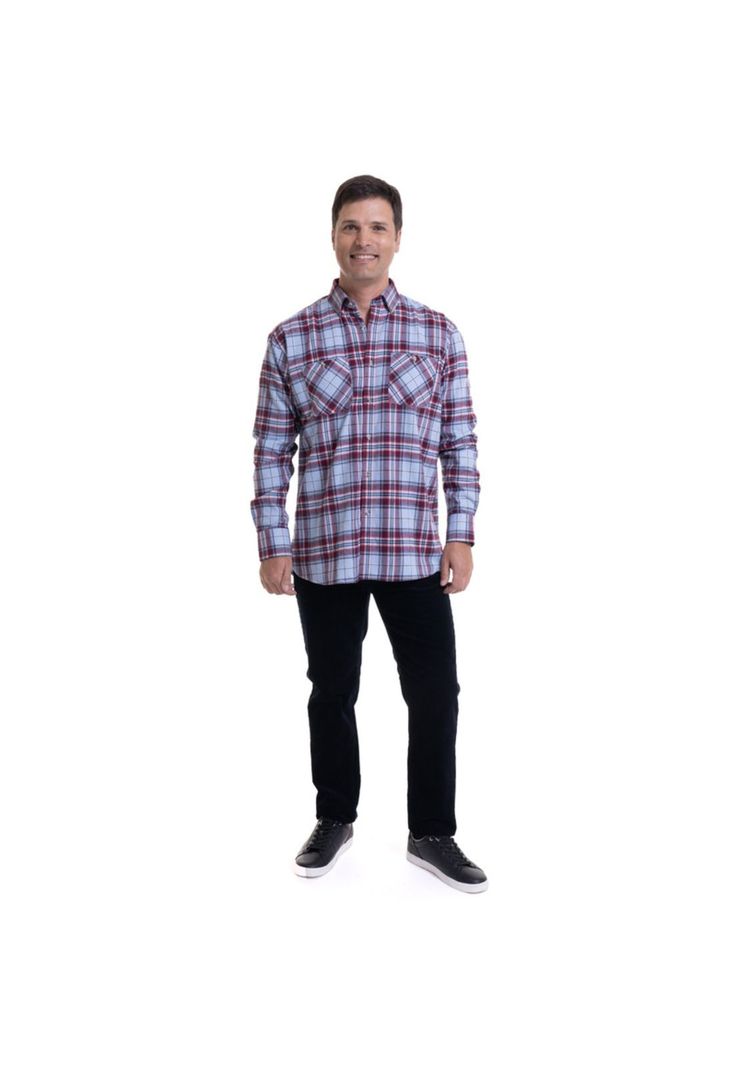 Camisa Villela Fantasía Celeste-2