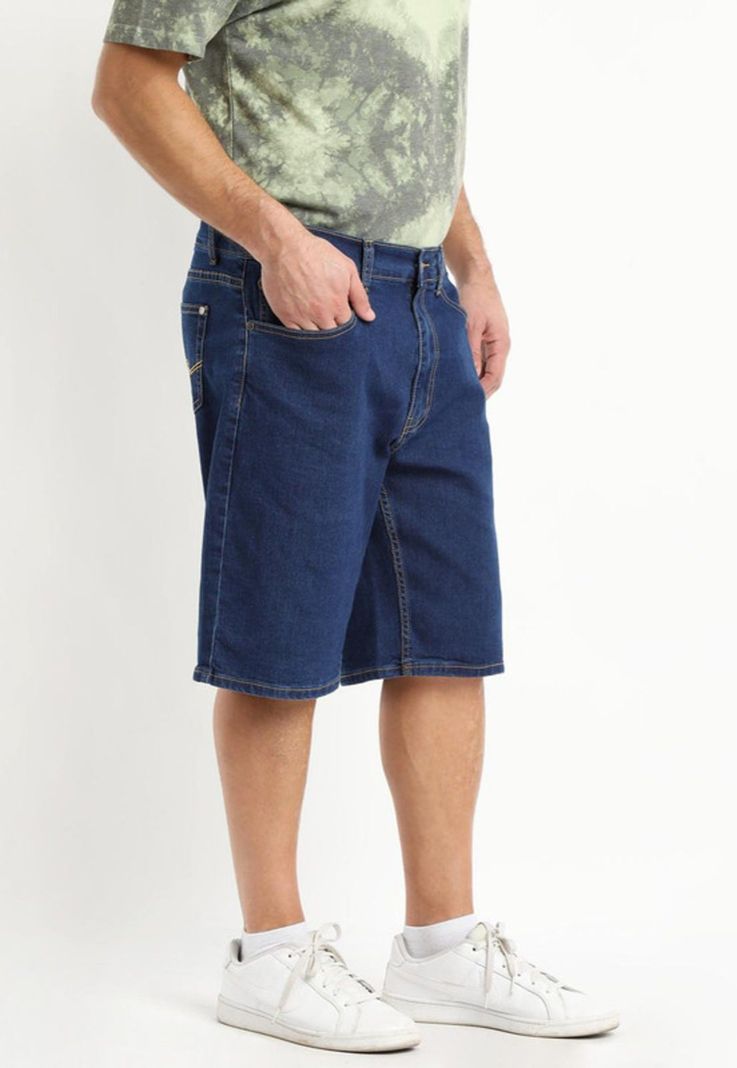 Bermuda Denim Azul-0