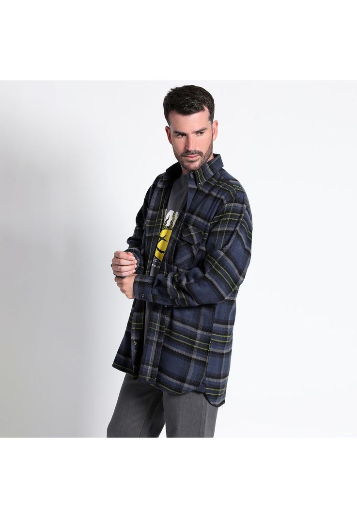 Camisa Leñadora Manga Larga -1