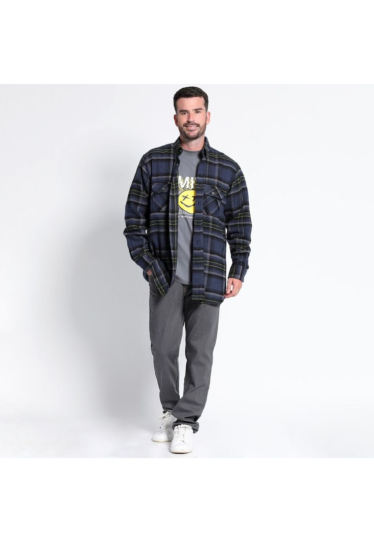Camisa Leñadora Manga Larga -2