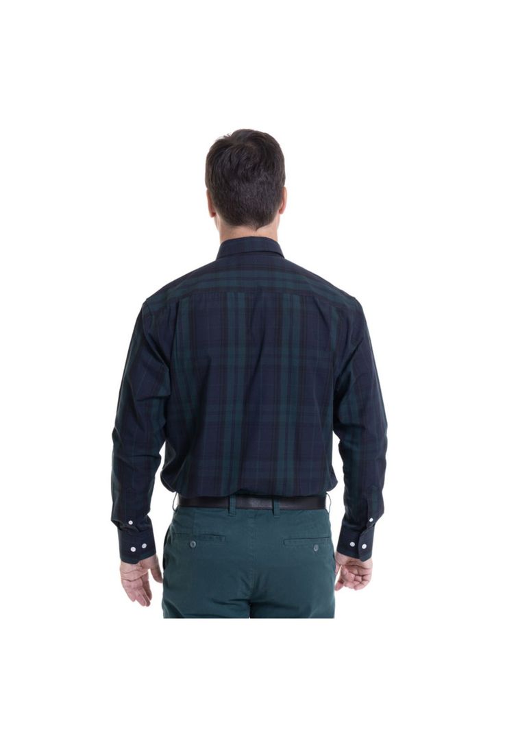 Camisa Fantasía Premium Azul Marino-1