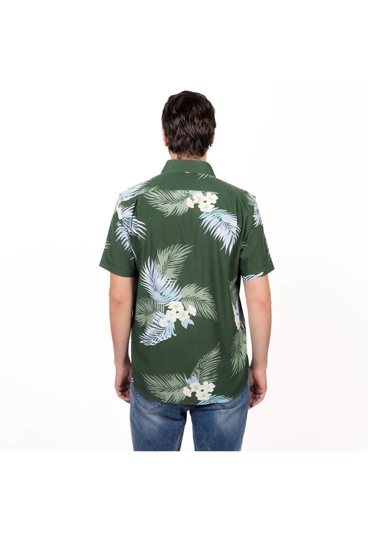 Camisa M/C Guayabera Estampada Regular Fit-1