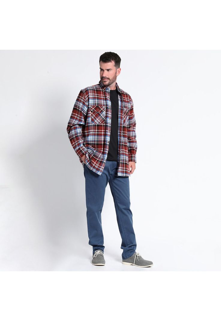 Camisa Leñadora Manga Larga -2