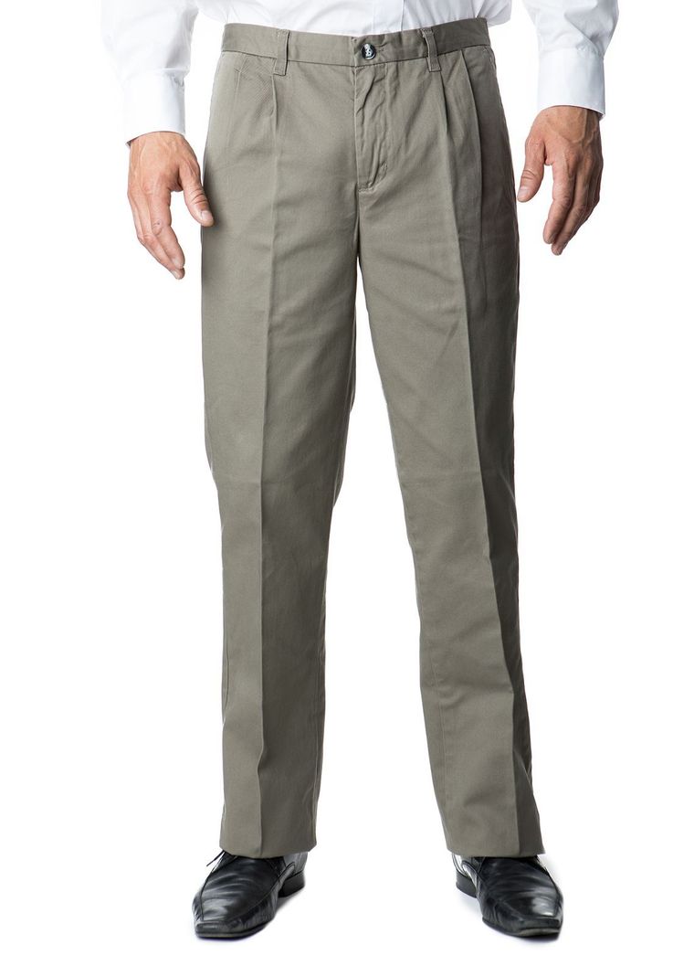 Pantalón Gabardina Pinzado-0