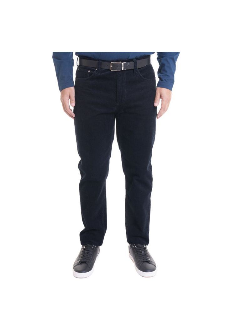 Pantalón Cotelé Azul Marino-0