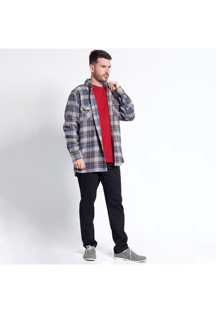 Camisa Leñadora Manga Larga -2