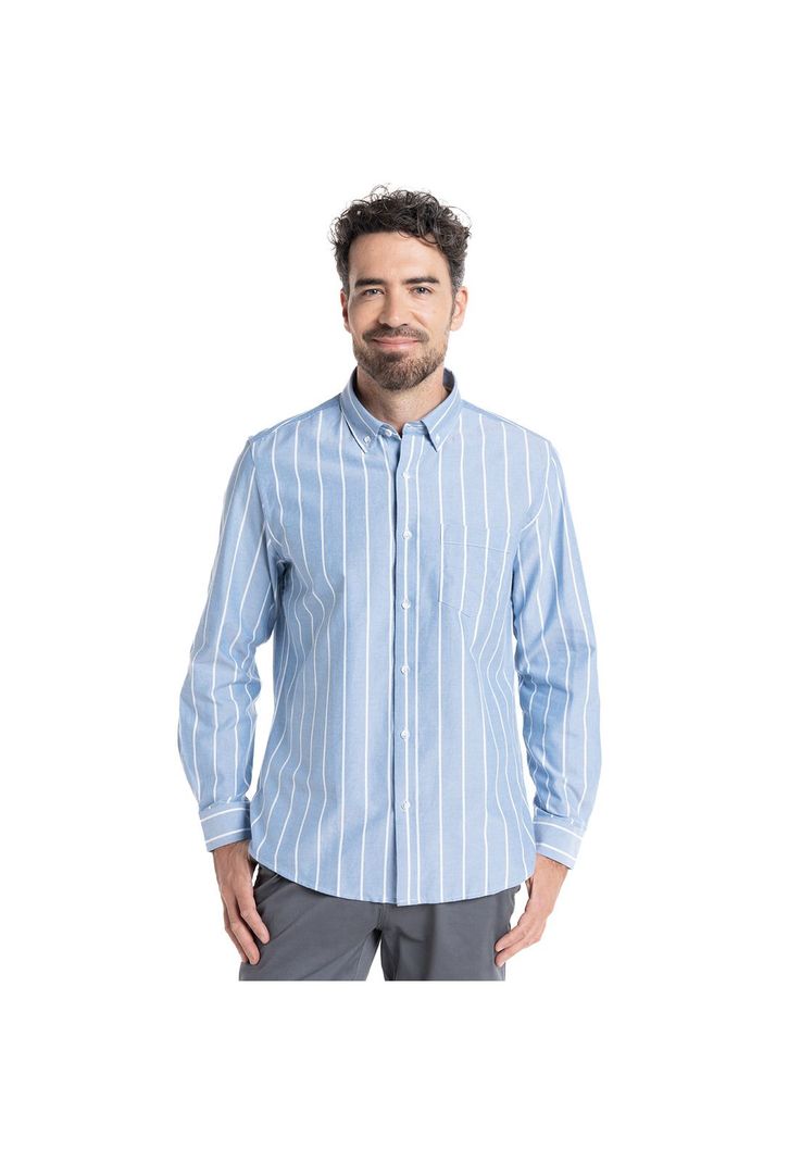 CAMISA OXFORD LISTADA-2