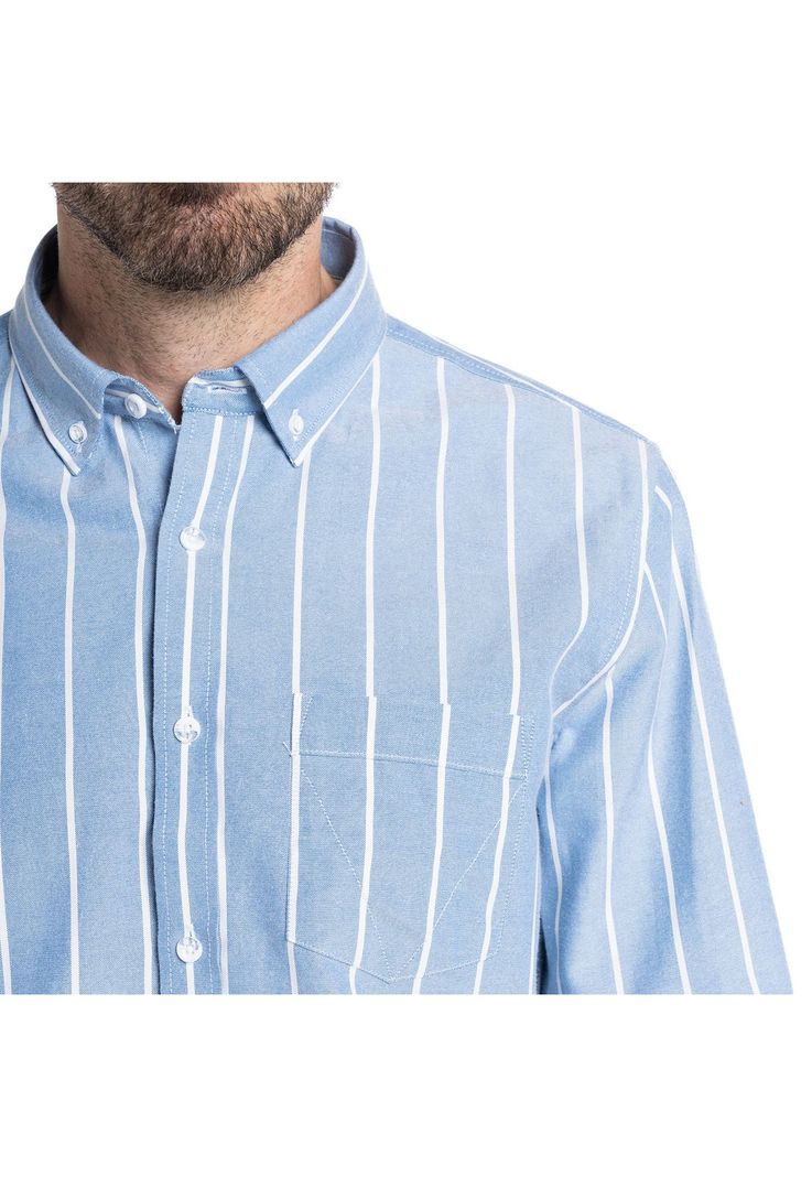 CAMISA OXFORD LISTADA-7