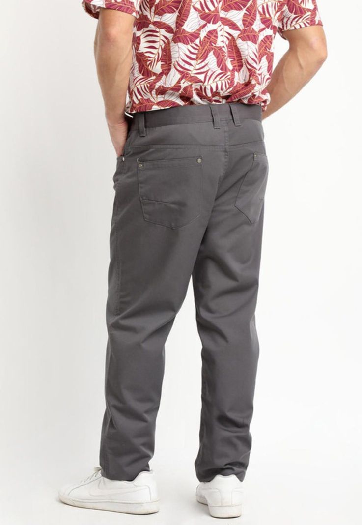 Pantalon 5 Bolsillos Tc Twill Pizarra-1