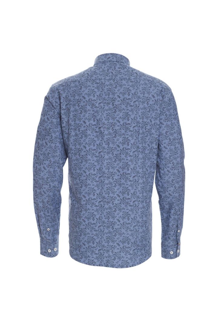 Camisa Manga Larga Oxford Estampada Slim Fit-2