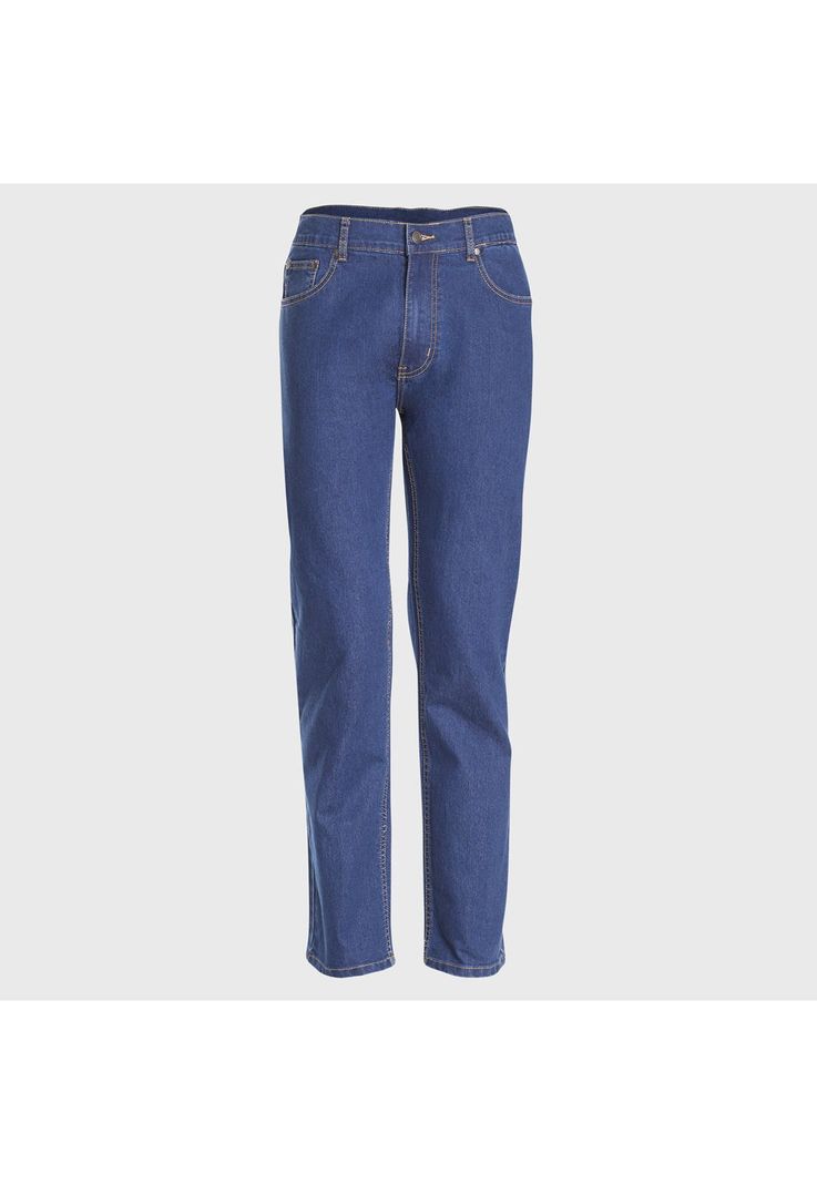 Pantalón Hombre Jeans Spandex Denim-0