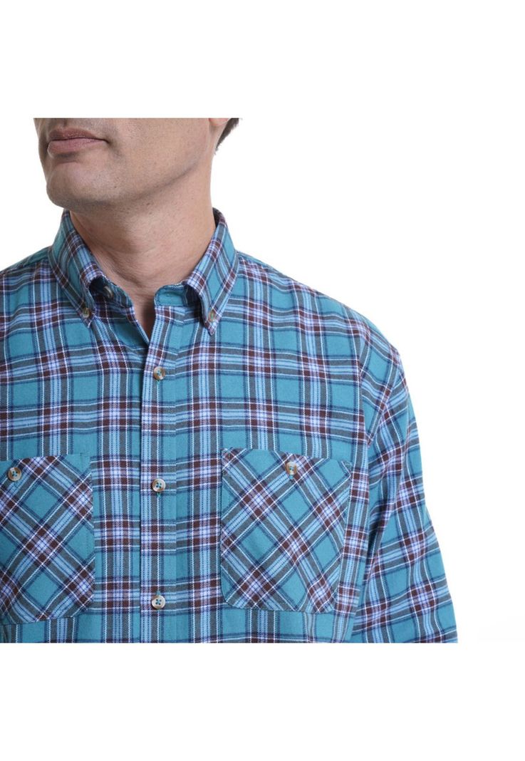 Camisa Villela Fantasía Turquesa-3