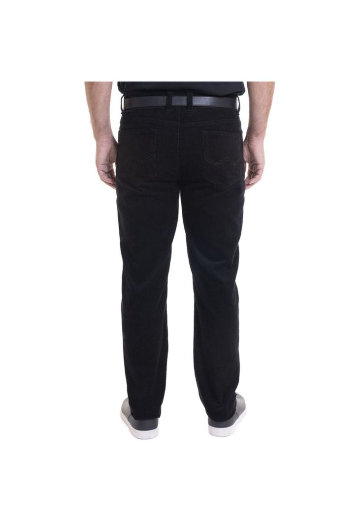 Pantalón Cotelé Gris oscuro-1