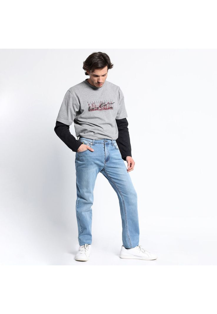 Jeans Desgastado Spandex-2