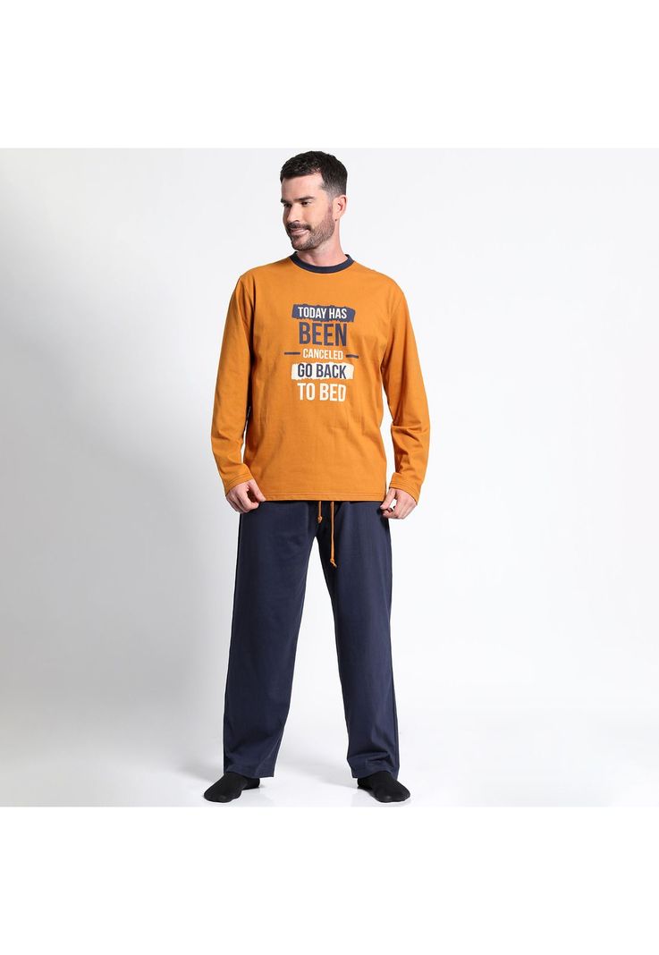 Pijama Jersey Print-0