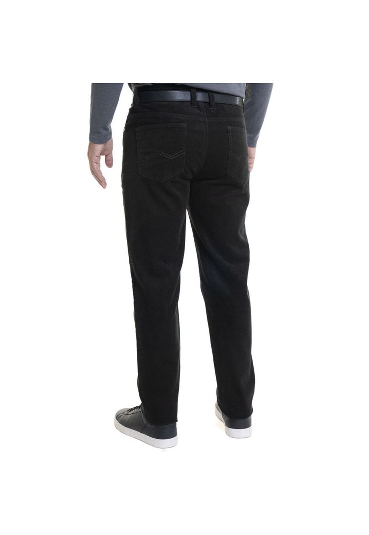 Pantalón Cotelé Verde Oscuro-1