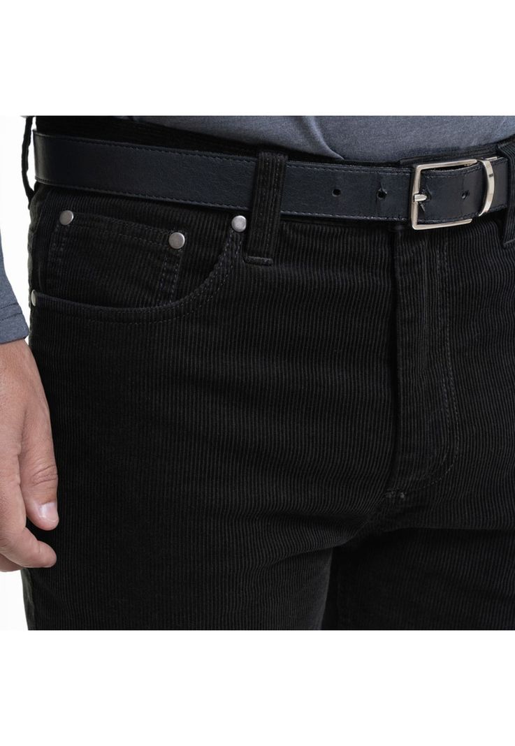 Pantalón Cotelé Verde Oscuro-3