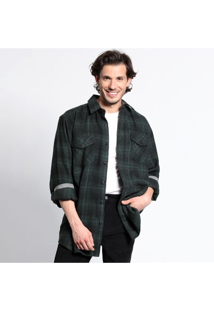 Camisa Manga Larga Leñadora Special Fit-0
