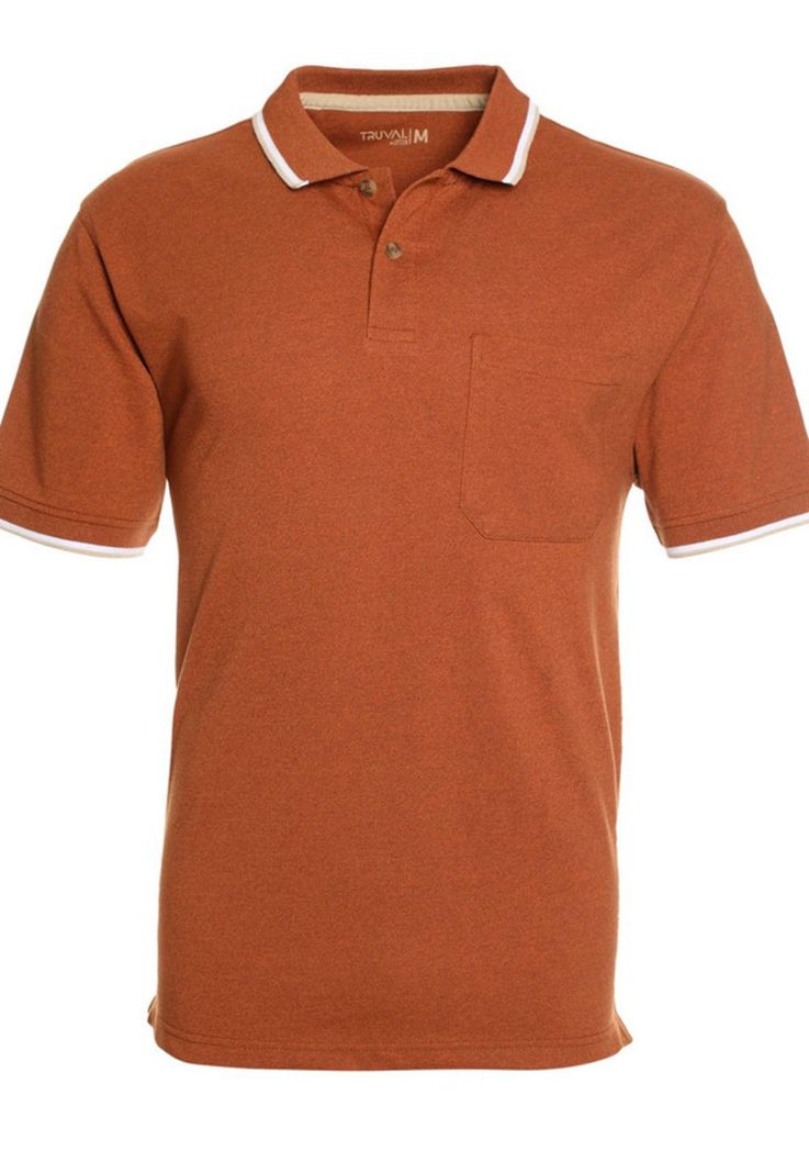 Polera Pique Ladrillo-3
