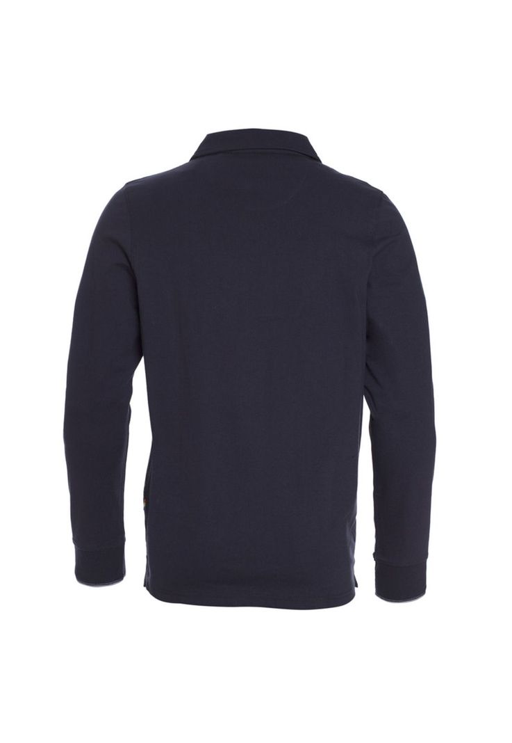 Polera Manga Larga Cuello Camisero Regular Fit-2
