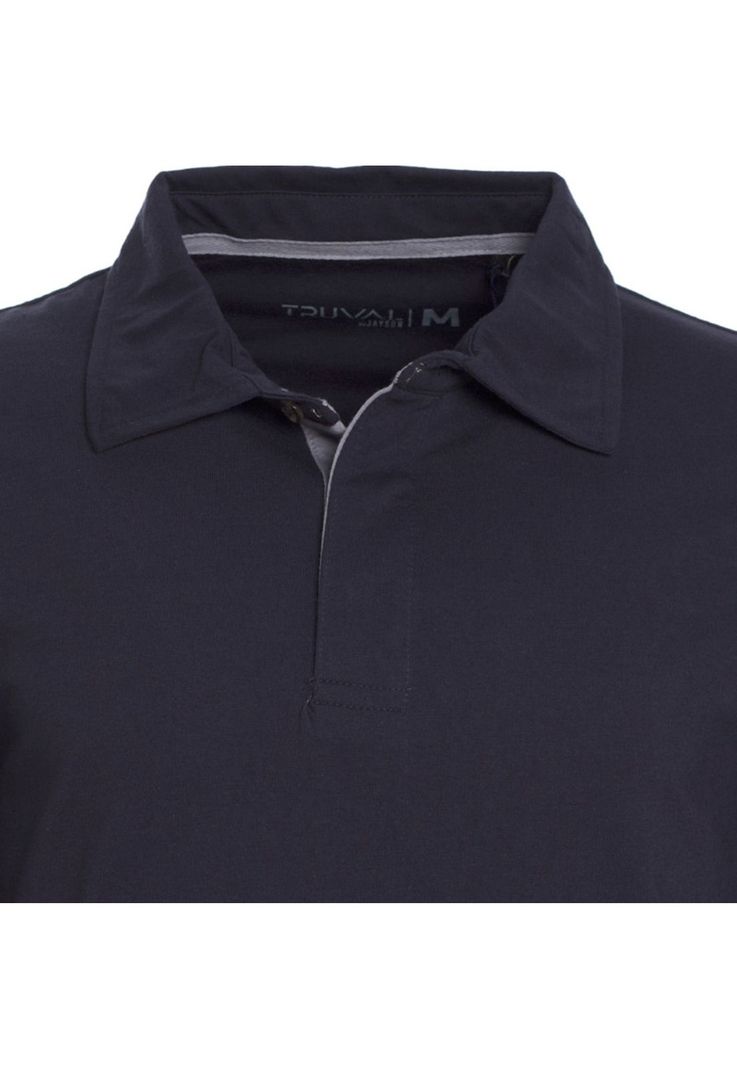 Polera Manga Larga Cuello Camisero Regular Fit-3