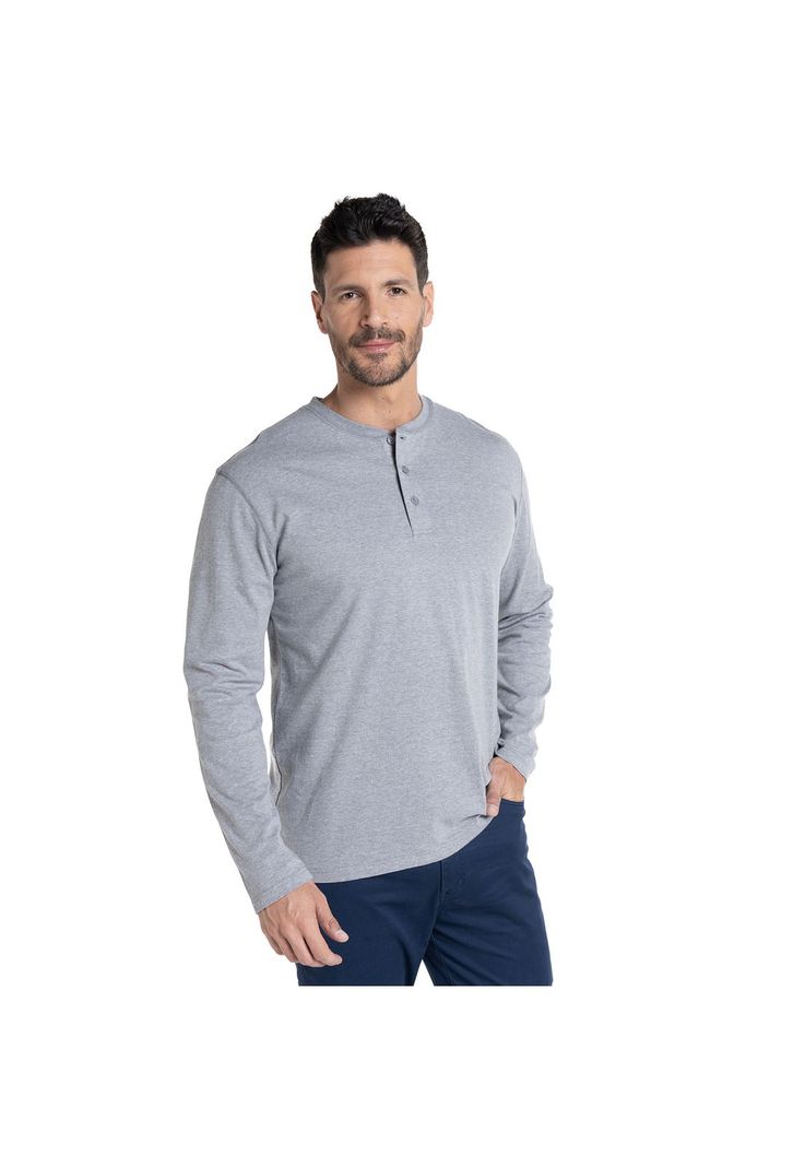 POLERA MANGA LARGA JERSEY BOTONES-0