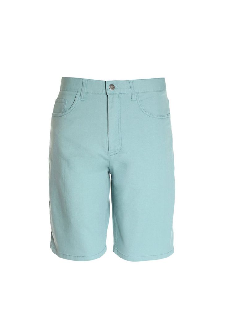 Bermuda Canvas Spandex Verde Claro-3