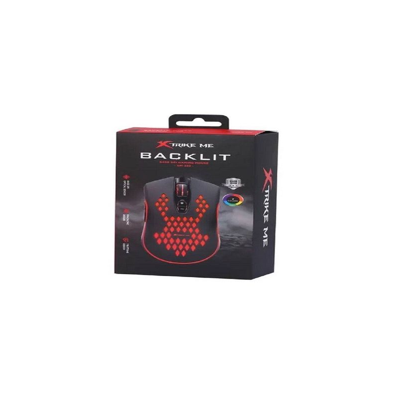 Mouse Gamer Con Cable Luz Rgb R0004-HZ-3