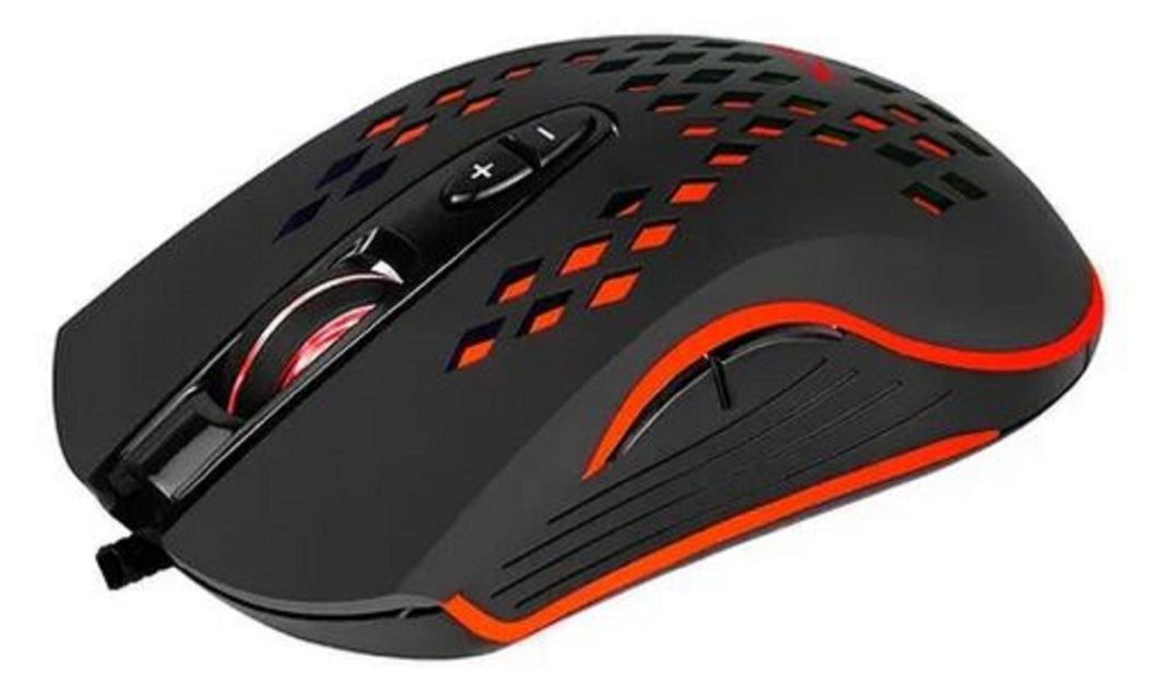 Mouse Gamer Con Cable Luz Rgb R0004-HZ-2