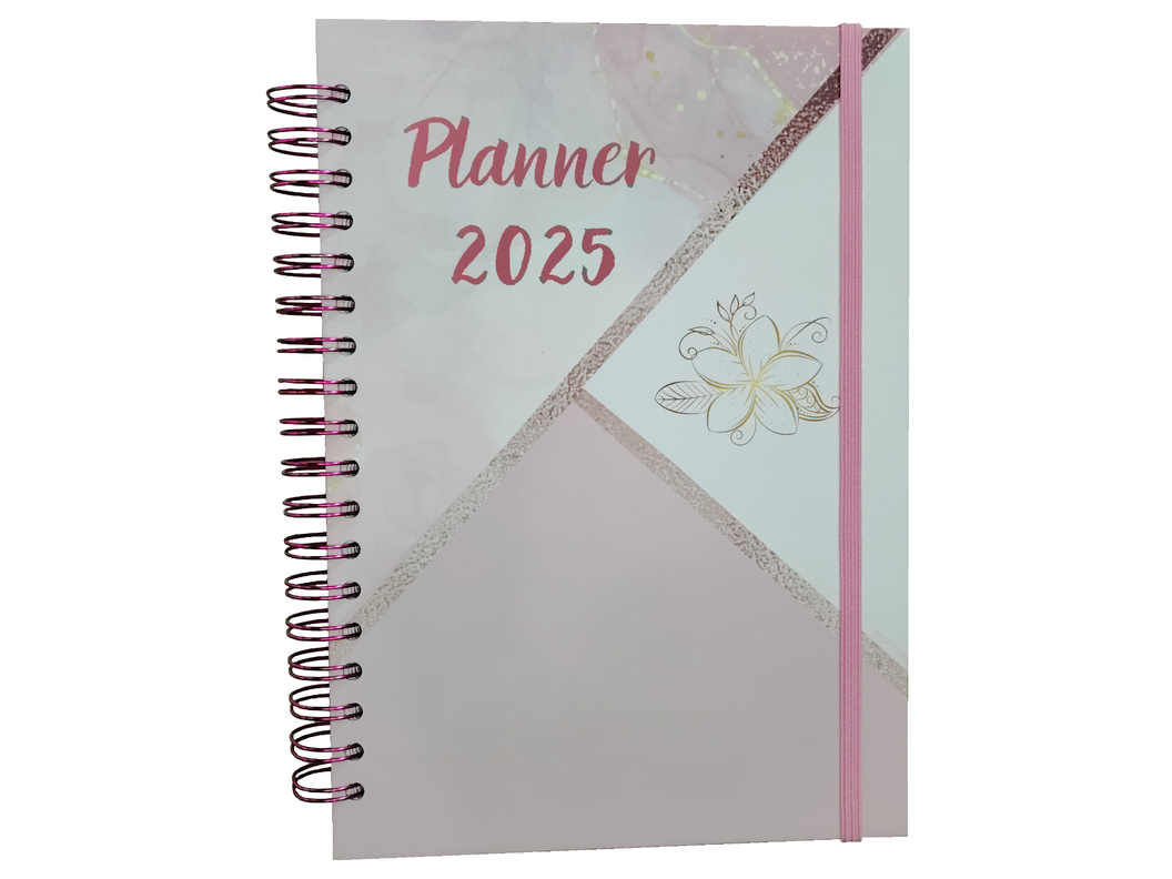 PLANNER AGENDA ROSA 2025-0