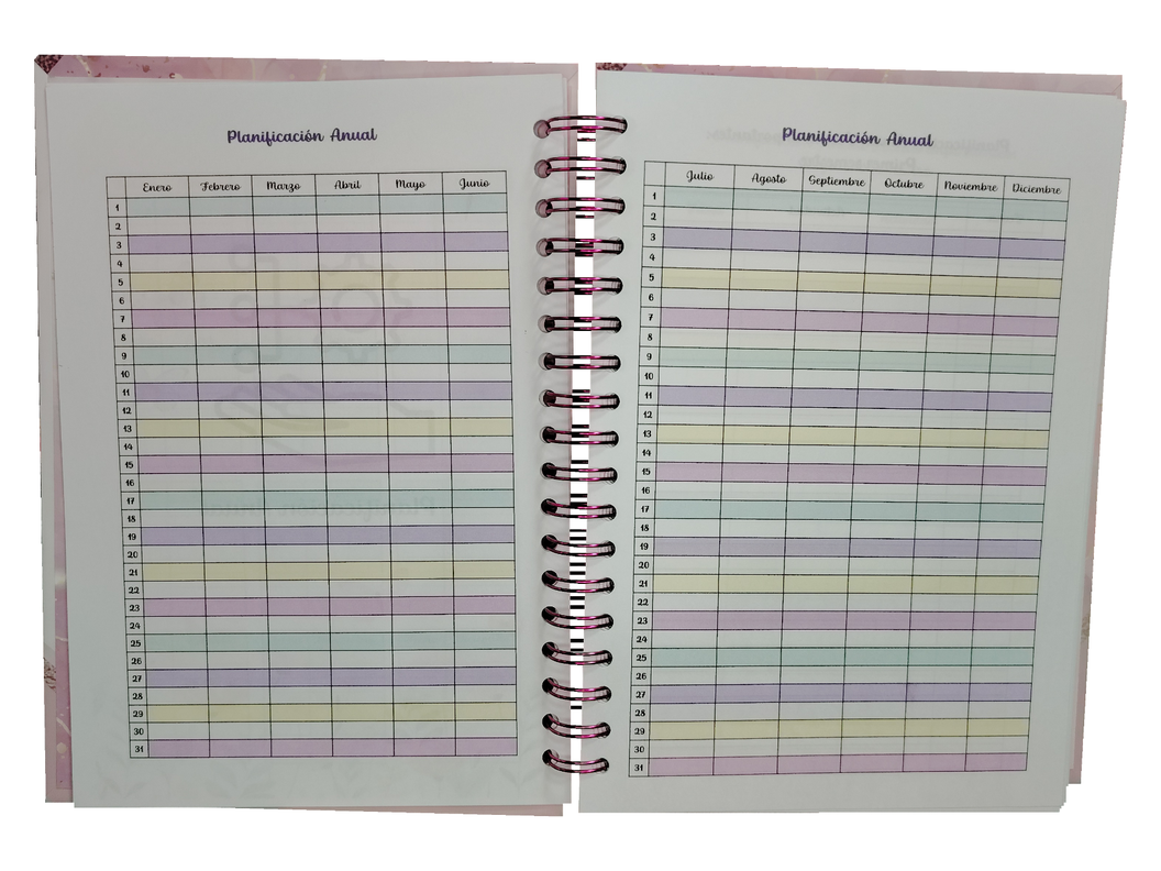 PLANNER AGENDA ROSA 2025-2