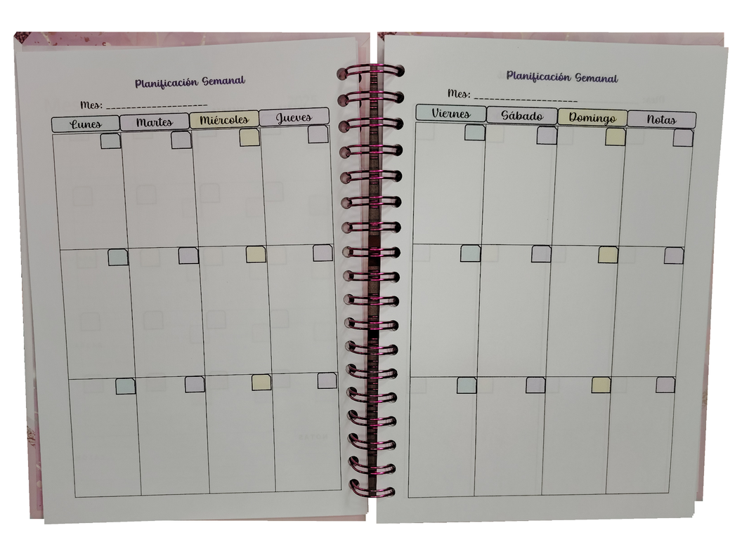 PLANNER AGENDA ROSA 2025-5