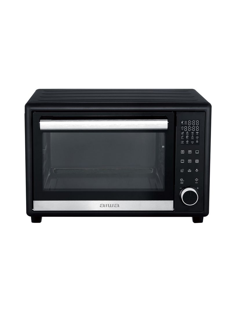 Horno Eléctrico Aiwa 32l Antiadherente Modo Asador Aw-ok32-0