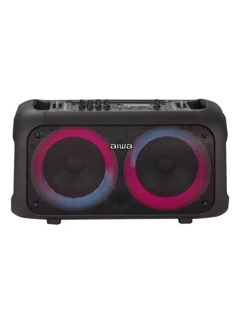 Parlante Bluetooth Portátil Aiwa 40w Led Usb Aux Fm Aw-poh35-0