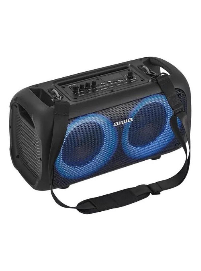 Parlante Bluetooth Portátil Aiwa 40w Led Usb Aux Fm Aw-poh35-1