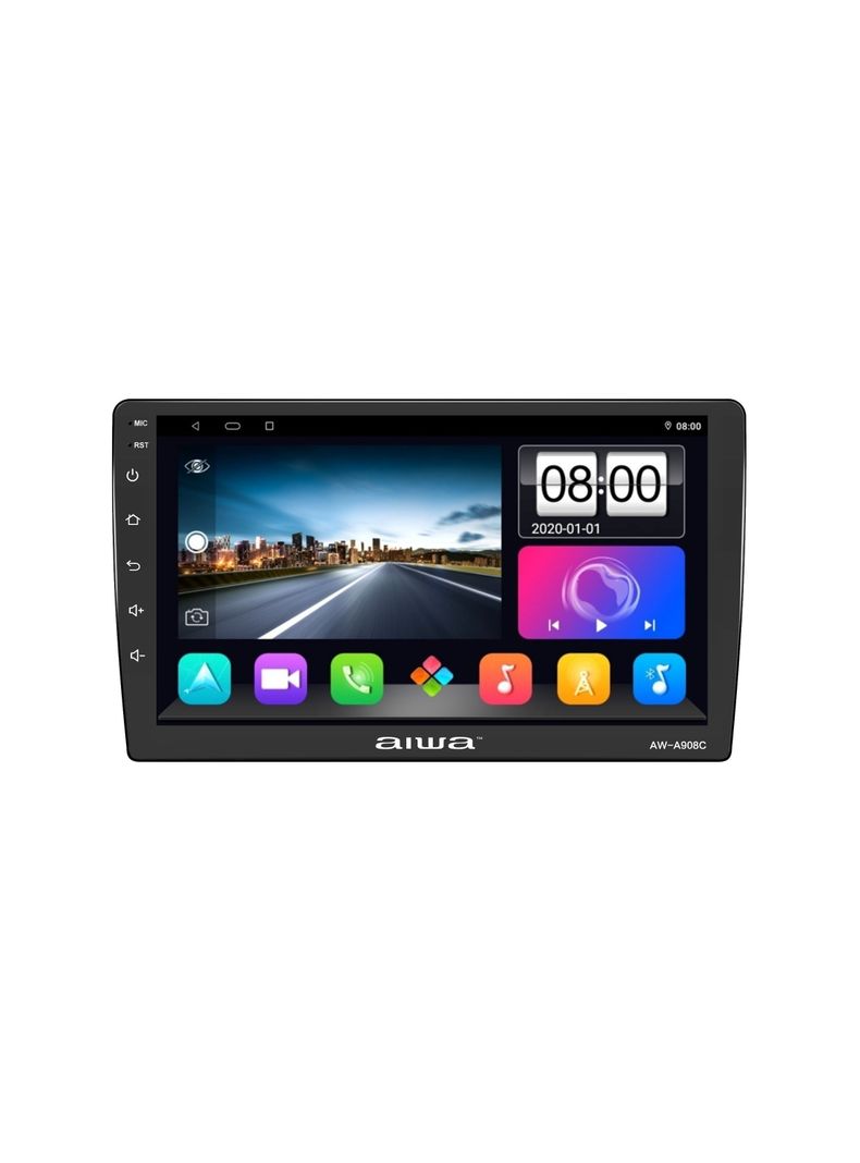 Radio Auto Android 2 Din Hd 9'' Aiwa 4gb Ram Wifi -0