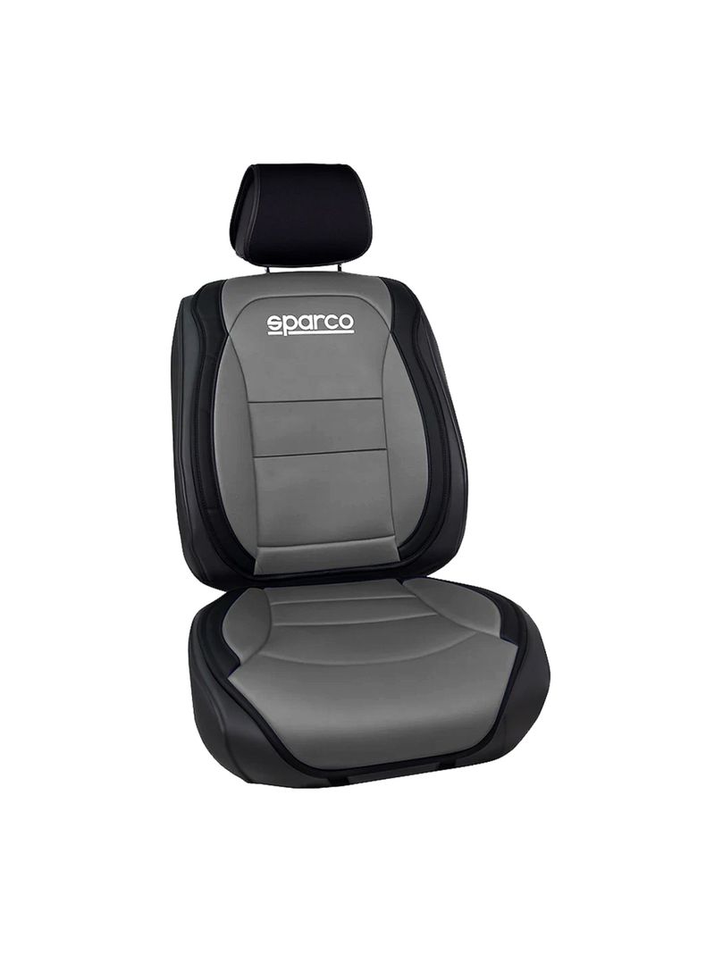 Funda Cubre Asiento de Auto Individual gris Sparco Universal-1