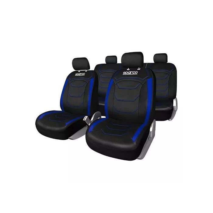 Fundas Cubreasiento Sparco Universal azul -0