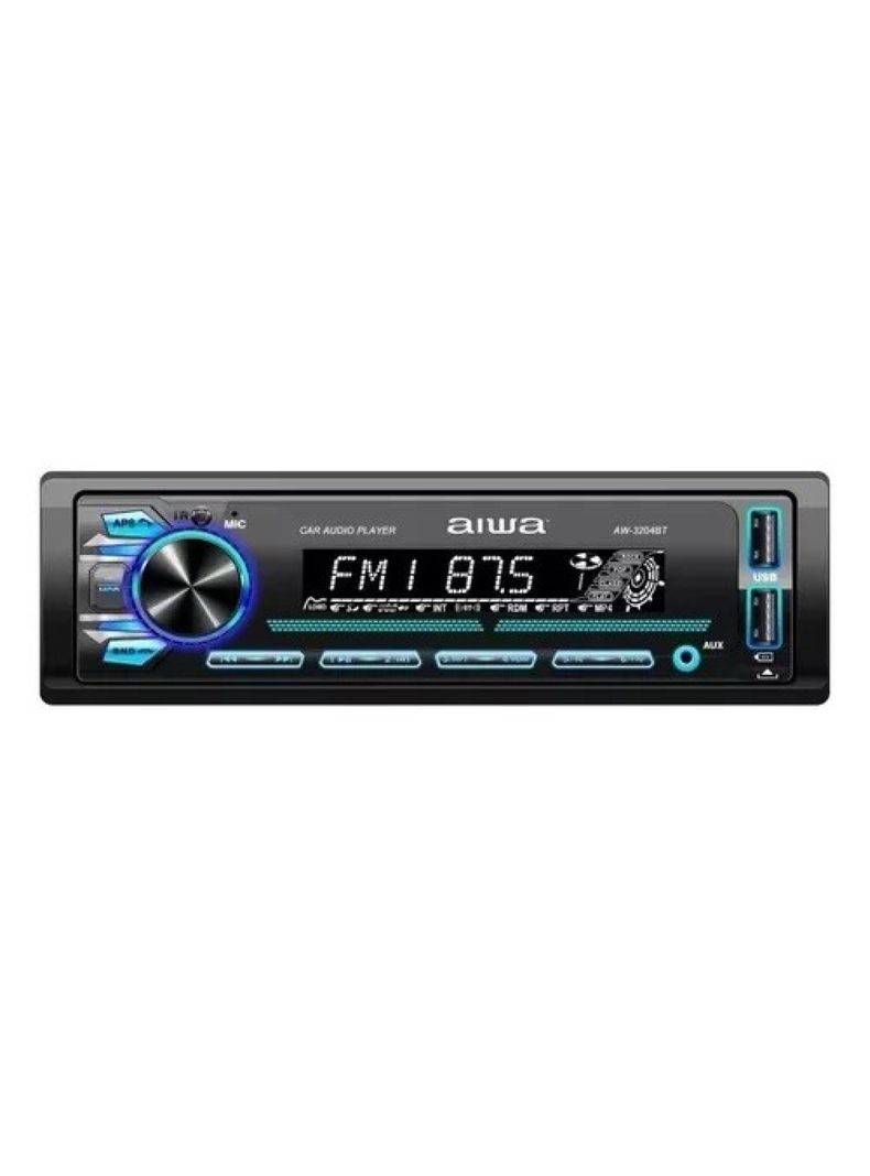 Radio Auto 1 Din Aiwa Bluetooth Mp3 Usb Sd Rca Aw-3240bt-0