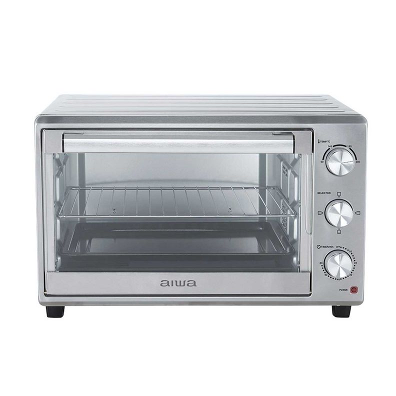 Horno Electrico Aiwa 60 Litros 2200w Aw ok60 Plateado